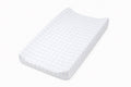 Light Blue Checkered Changing Pad Cover