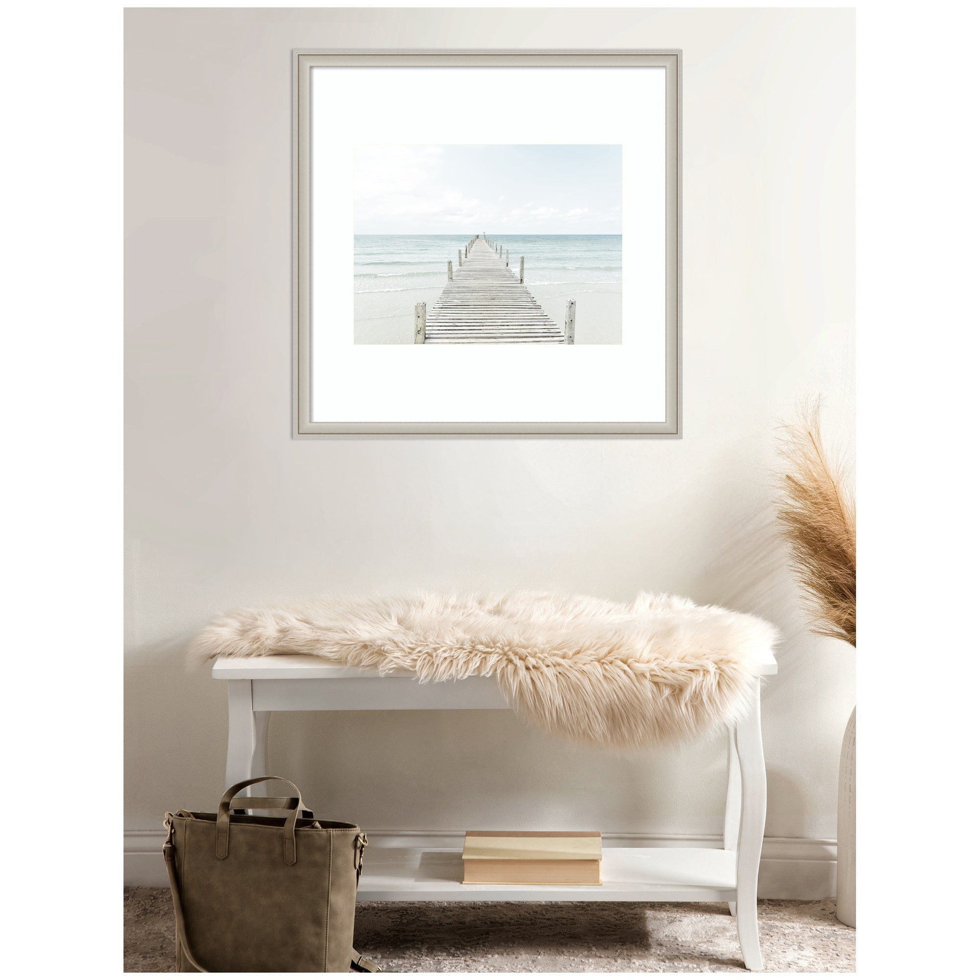 Beach 5s by Amy Peterson Framed Wall Art Print