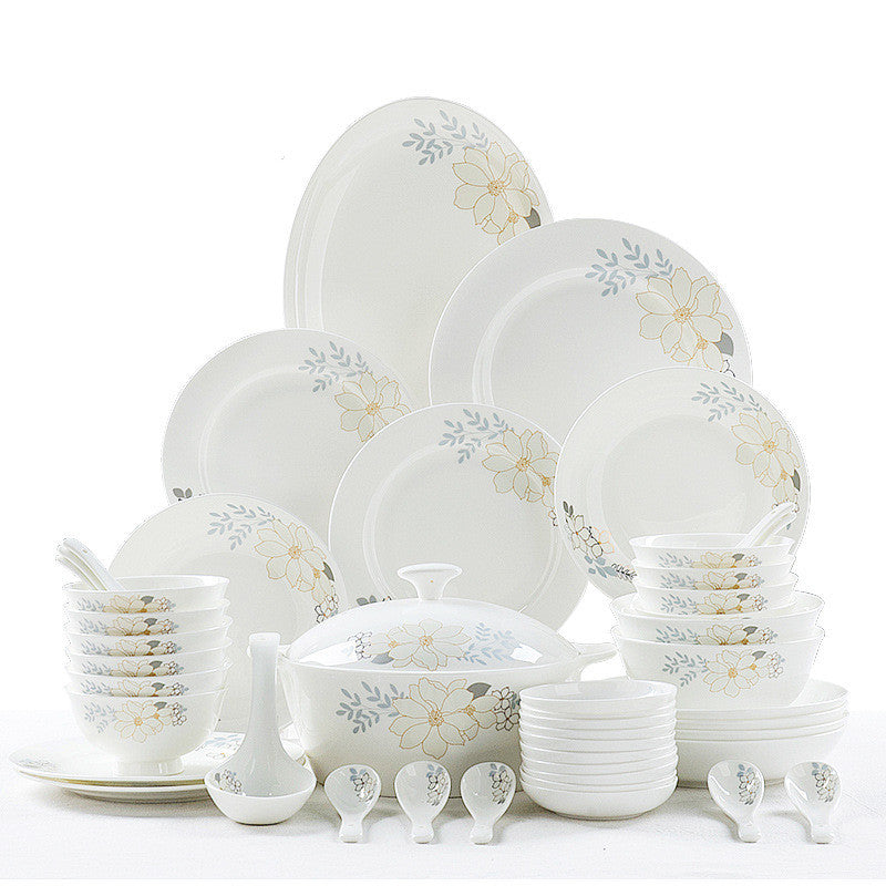 European Bone China Dinnerware Set