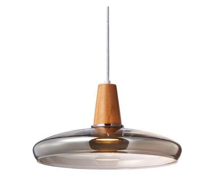 Ash & Glass Pendant Light