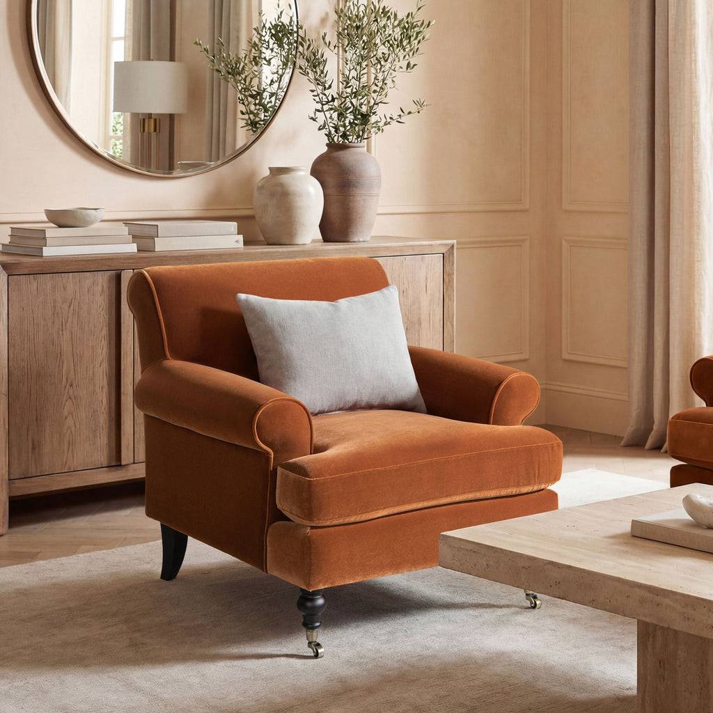 Alana Lawson Accent Chair with Casters