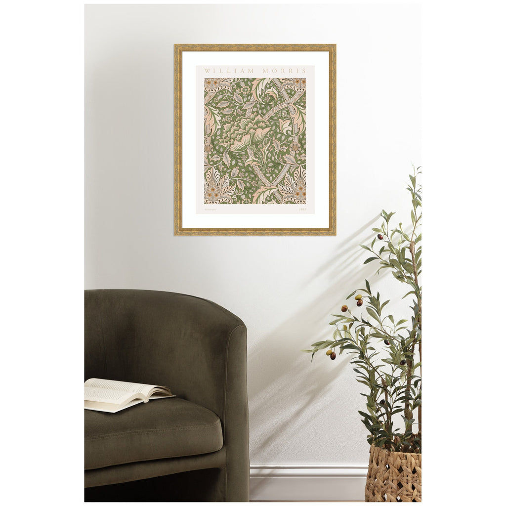 Framed Art Poster William Morris Windrush 1883 by The Art Institute of Chicago
