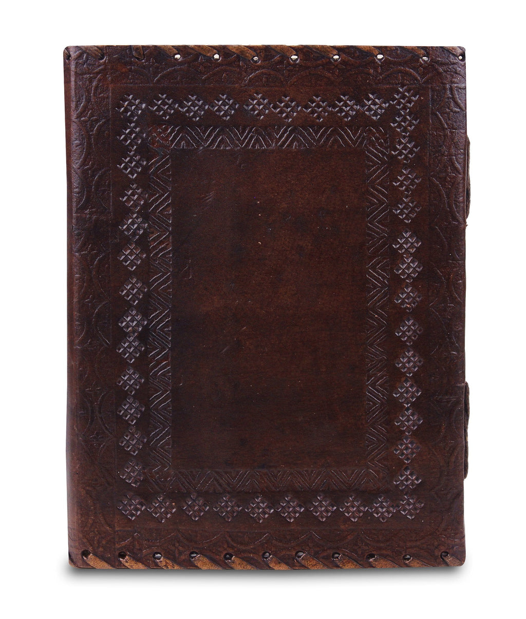 Mohenjo-daro Handcrafted Leather Journal with Lock