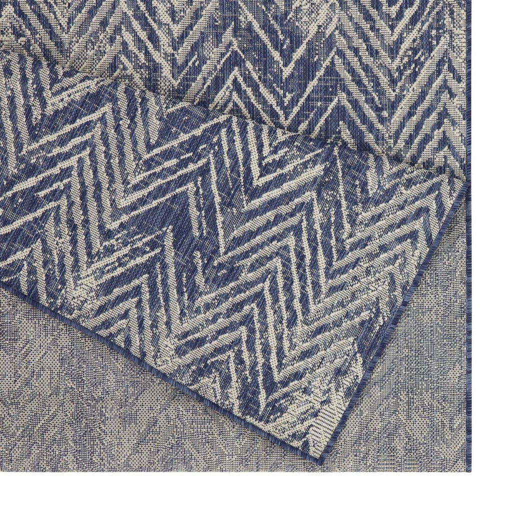 Sunshine 5'3" x 7'3" Indoor/Outdoor Area Rug - Blue