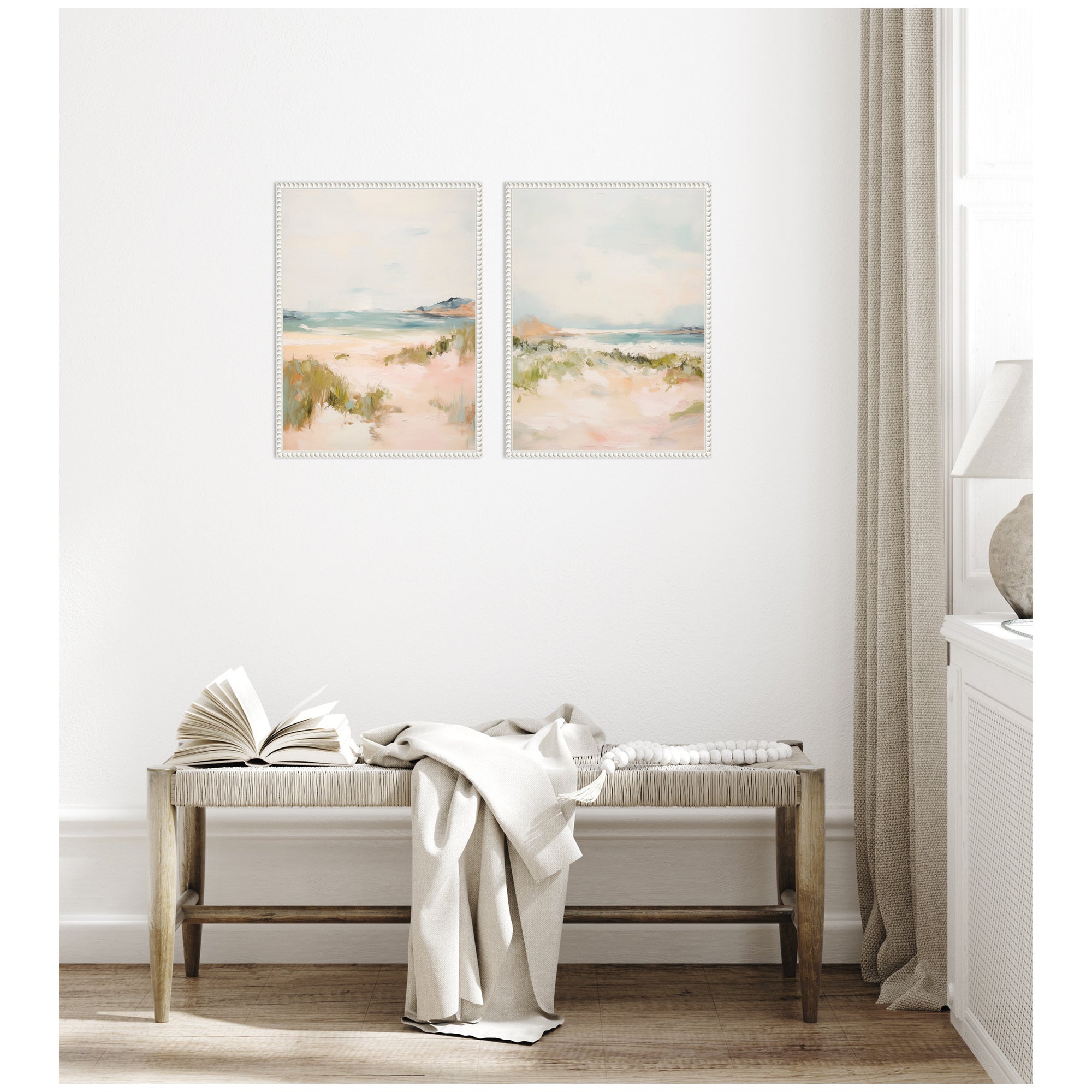 Tranquil Landscape 2 Piece Framed Canvas Wall Art Set by Amy Lighthall