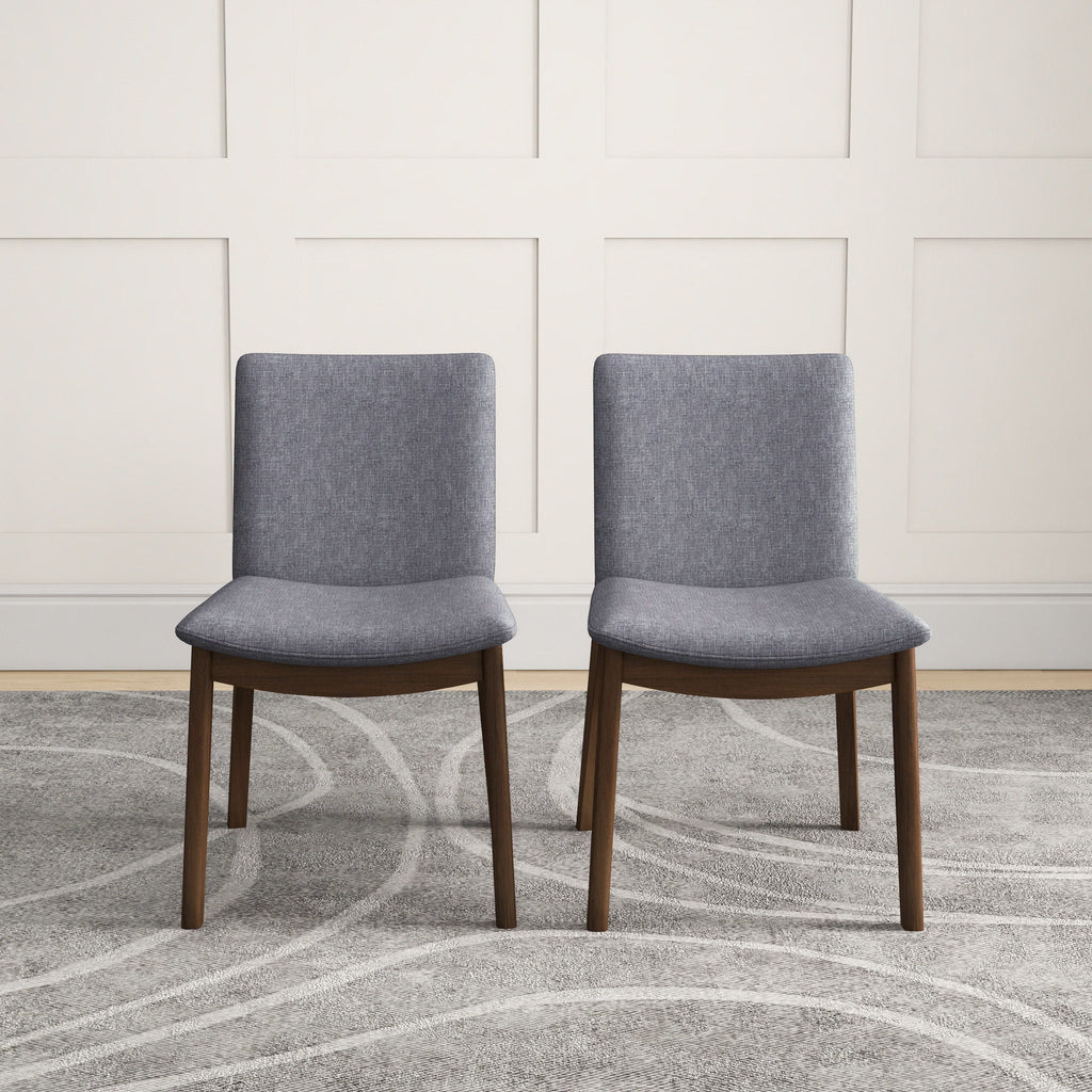 Laura Curved-Back Dining Chairs - Set of 2