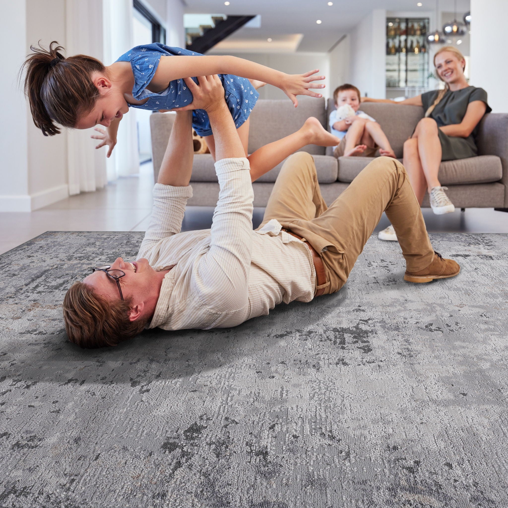 Marfi Abstract Area Rug
