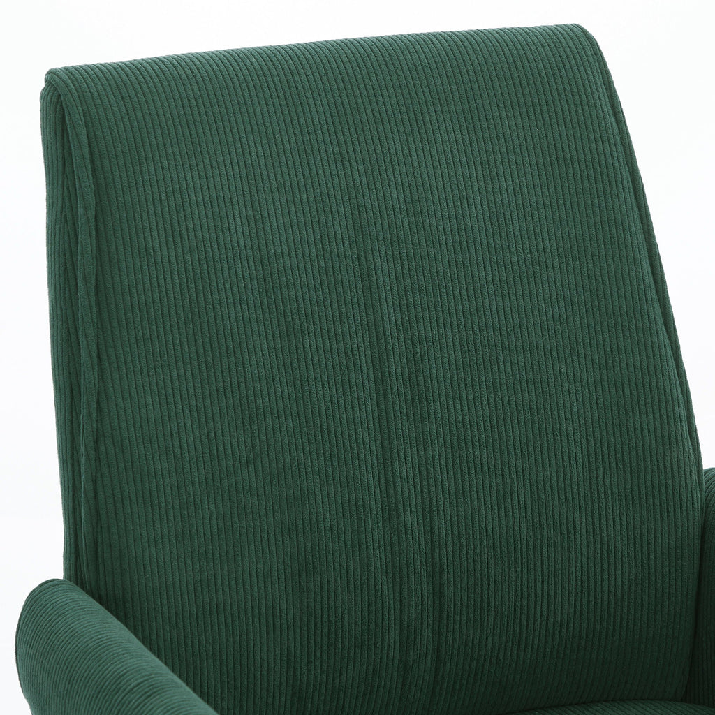Ergonomic Mid-Back Office Chair — Gold Base
