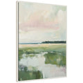 Sylvie Pastel Horizon I Framed Canvas by Amy Lighthall