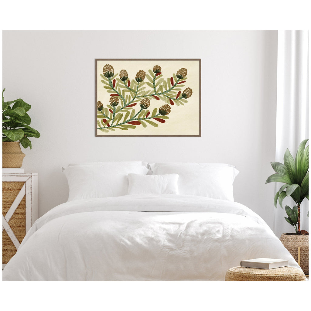 Natures Charm No. 2 by Nikita Jariwala Framed Canvas Wall Art Print