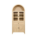Retro Dome Cabinet With Large Storage Space