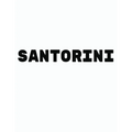 Santorini: Black and White Decorative Book to Stack Together on Coffee Tables, Bookshelves and Interior Design - Add Bookish Char - Paperback