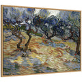 Olive Trees by Vincent van Gogh by Nostalgia Prints Framed Canvas Wall Art Print