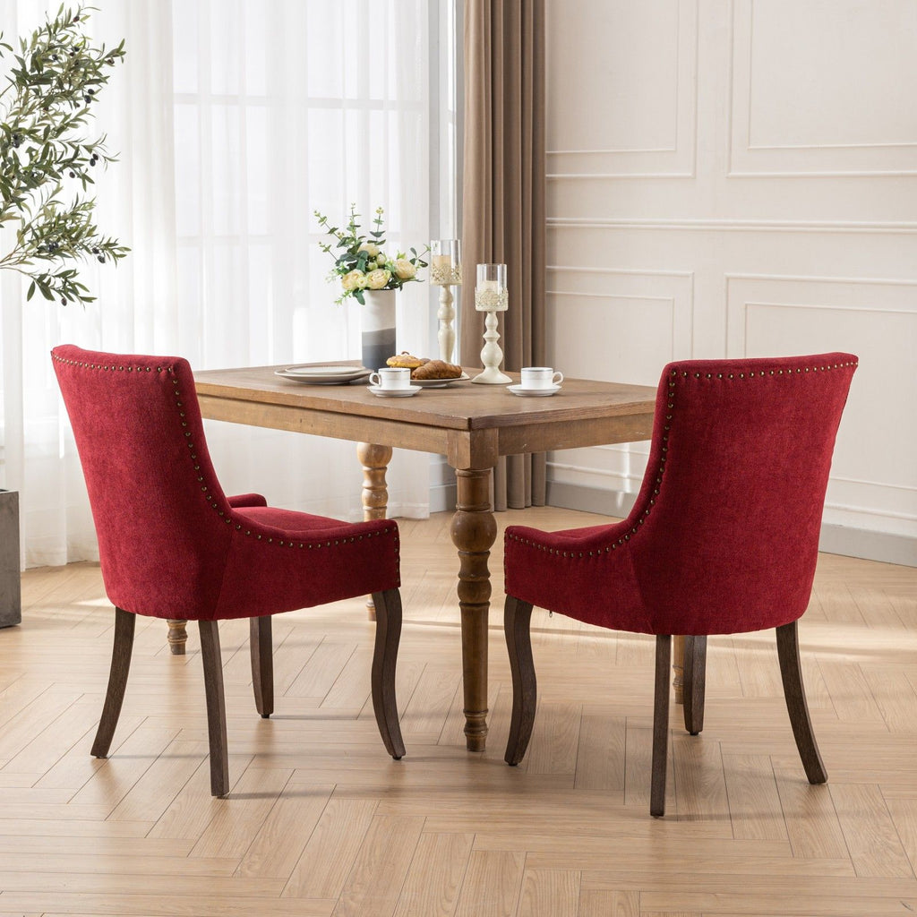 Ultra Upholstered Dining Chairs — Set of 2, Color Options