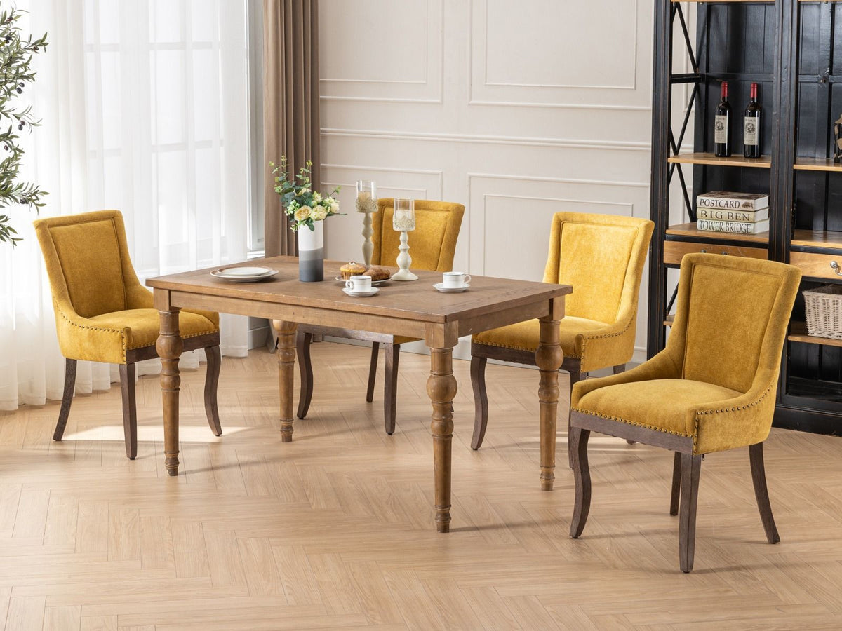 Ultra Upholstered Dining Chairs — Set of 2, Color Options