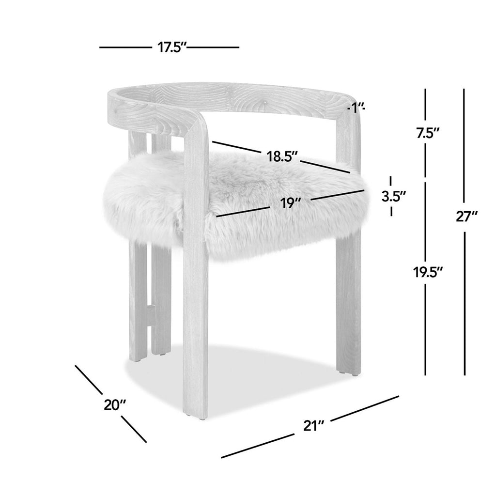 Millwick Low-Back Ash Dining Chair