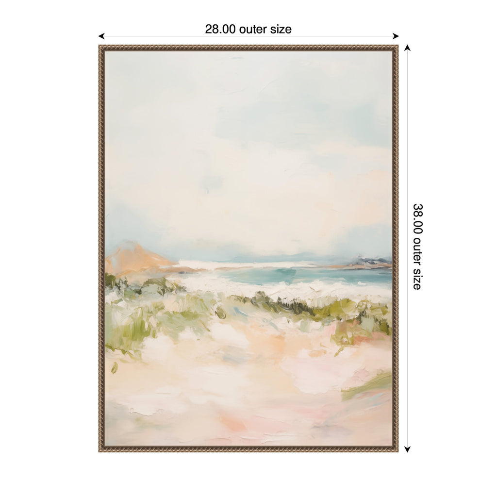 Tranquil Landscape III expansion by Amy Lighthall Framed Canvas Wall Art Print