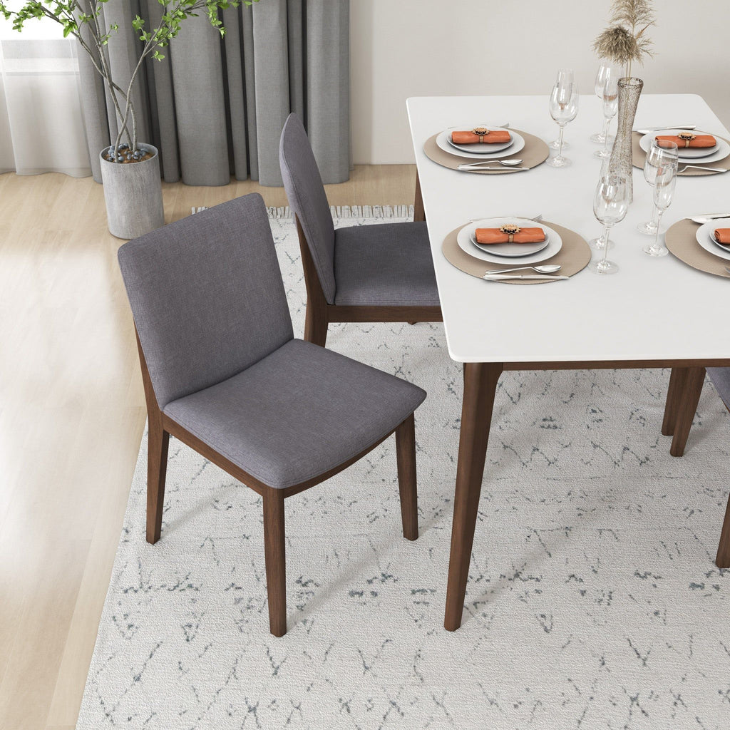 Laura Curved-Back Dining Chairs - Set of 2