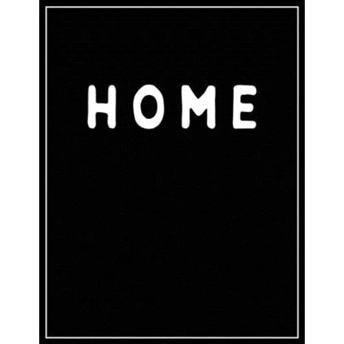 Home: Home Black and white Decorative Book - Perfect for Coffee Tables, End Tables, Bookshelves, Interior Design & Home Stag - Paperback
