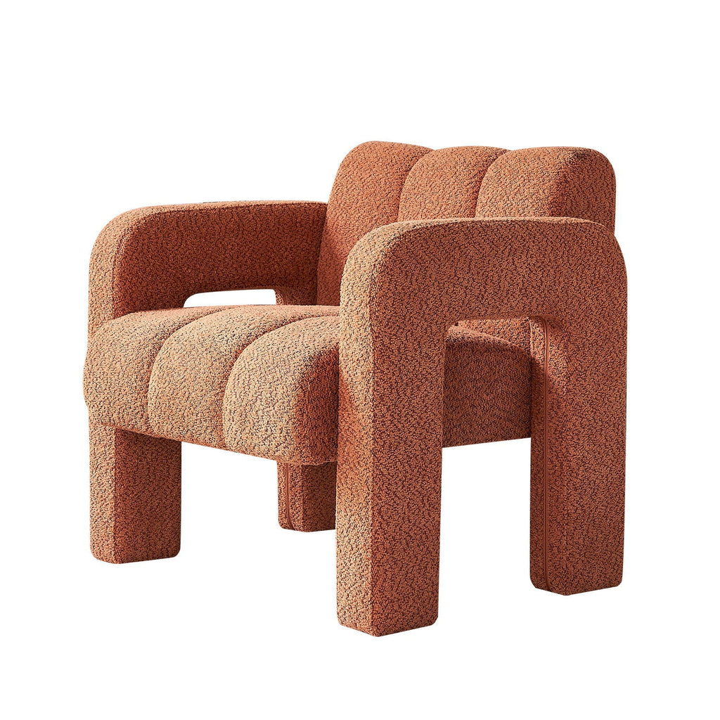 Bouclé Upholstered Accent Chair