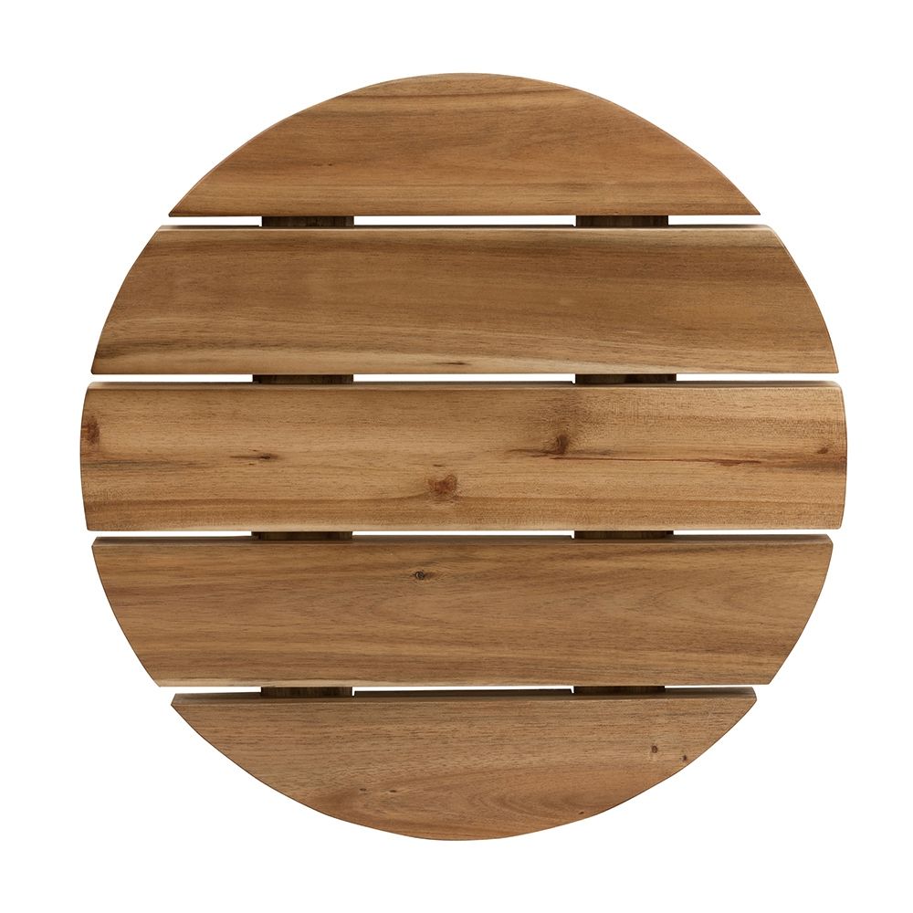 Round Solid Acacia Table