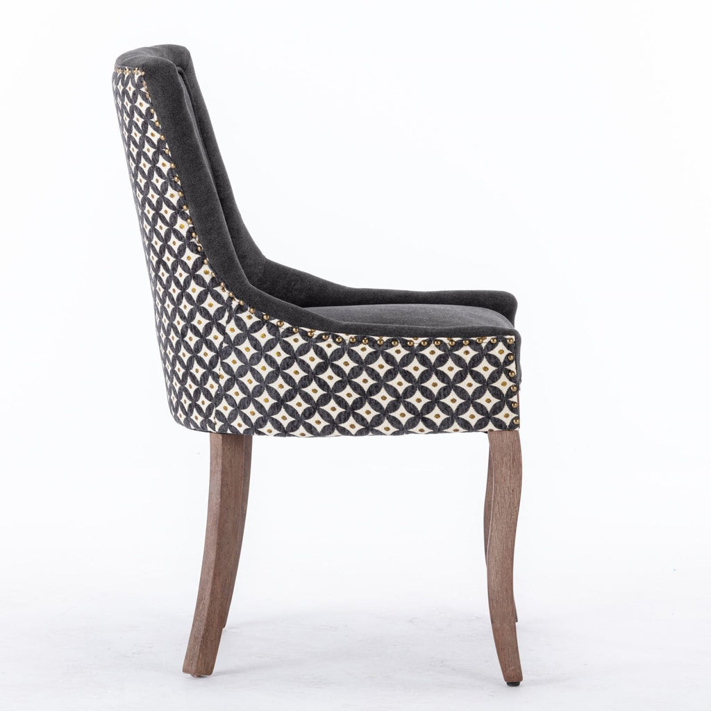 Ultra Upholstered Dining Chairs — Set of 2, Color Options