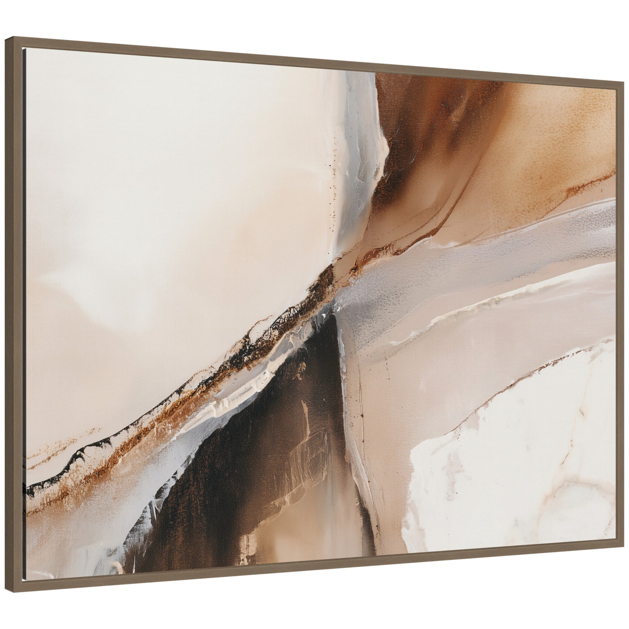Element II by Amy Lighthall Framed Canvas Wall Art Print