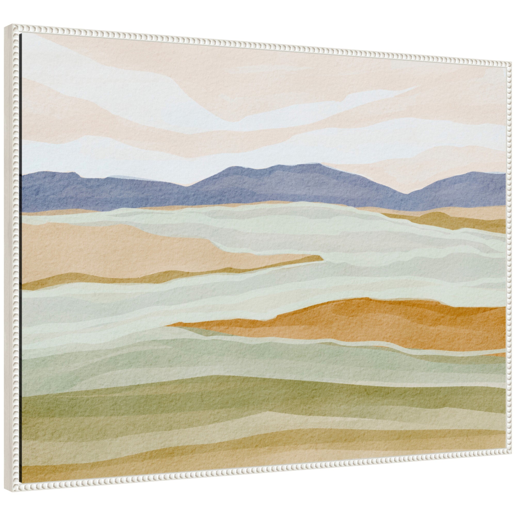 Sylvie Dreamy Hillscape Framed Canvas by Nikita Jariwala