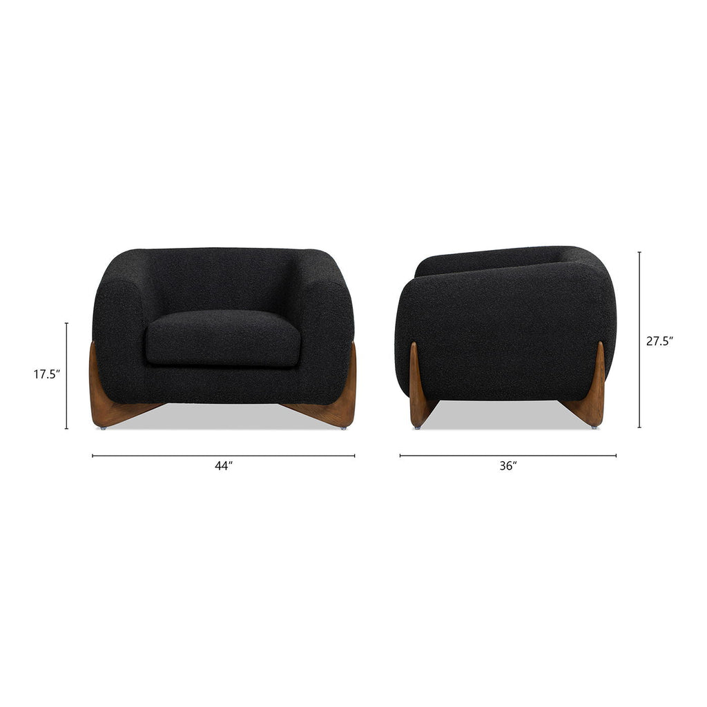 Alpine Sherpa Bouclé Armchair