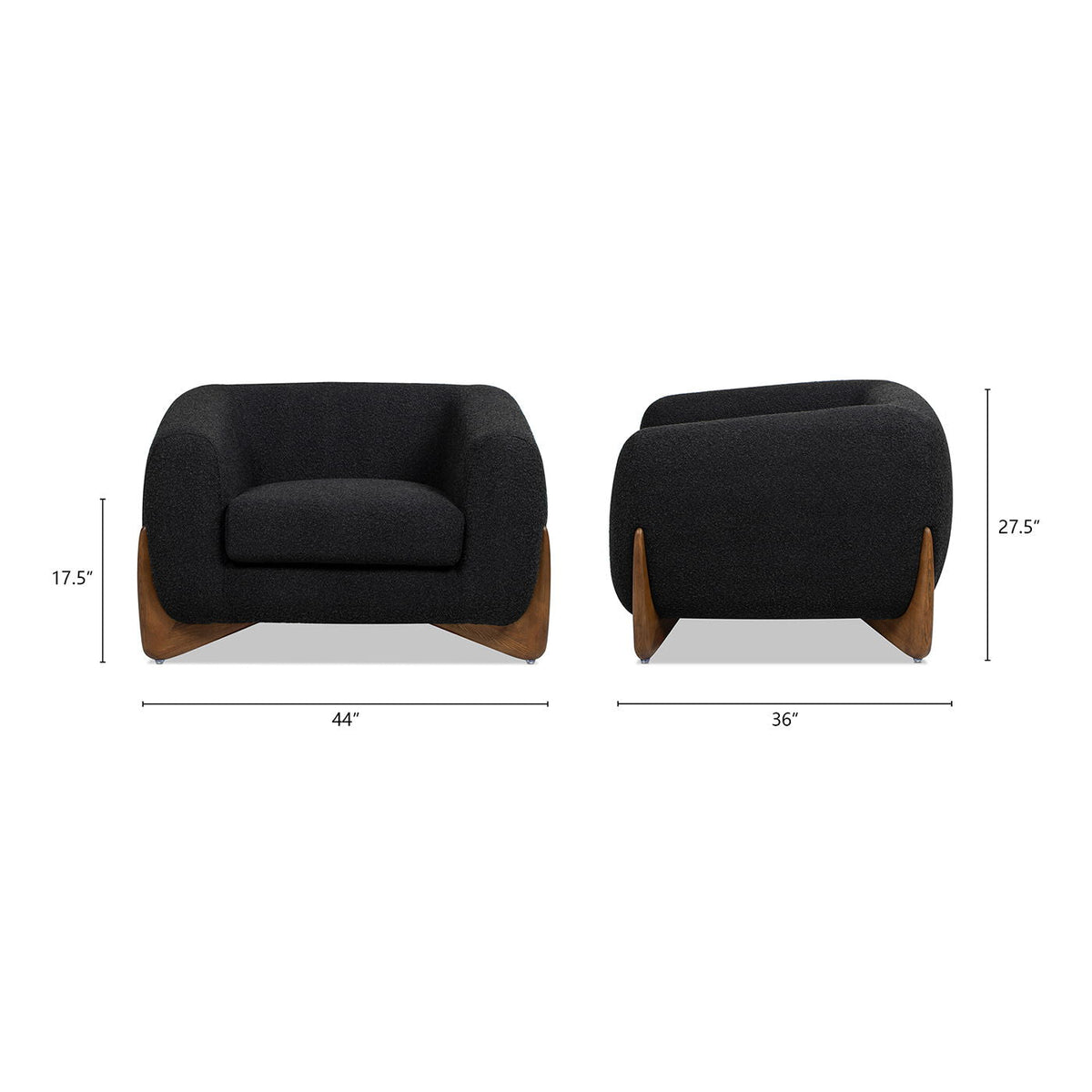 Alpine Sherpa Bouclé Armchair