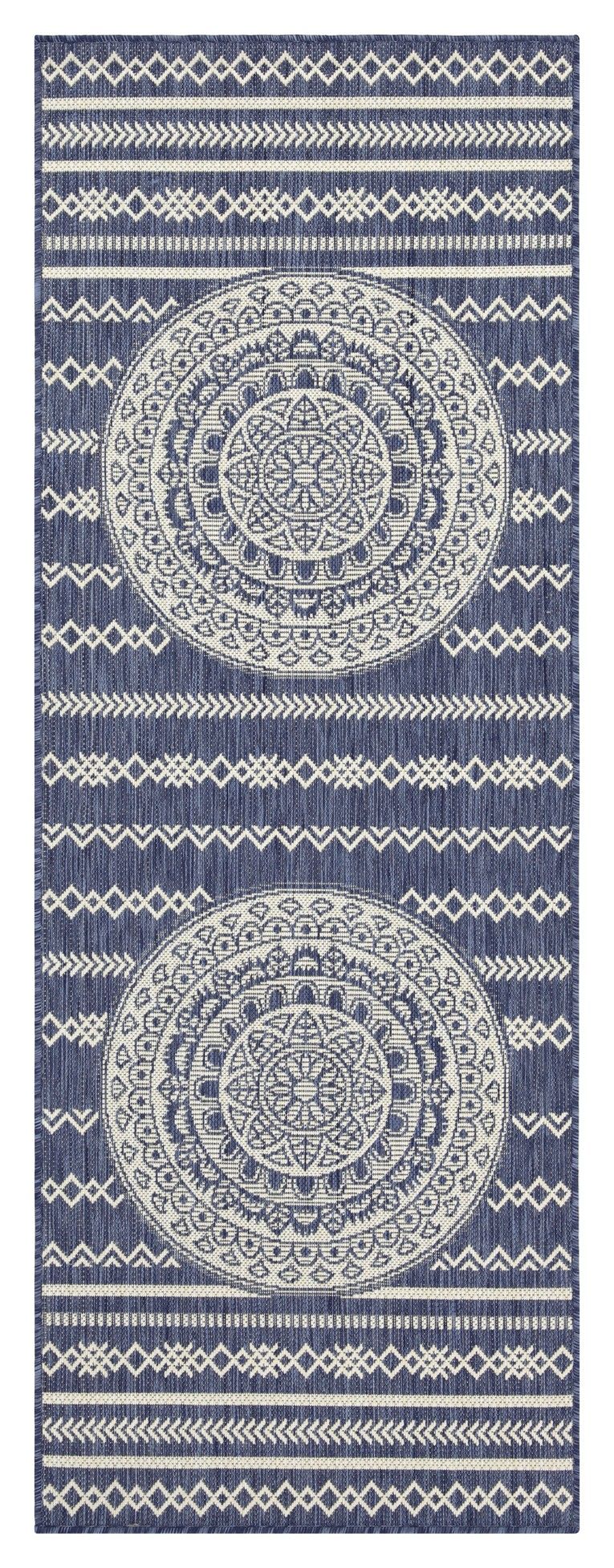 Sunshine 2'7" x 7'3" Indoor/Outdoor Runner Rug