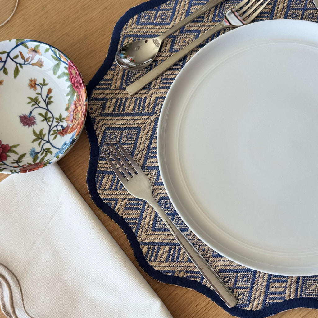 Indigo Atlas Placemats (Set of 2)