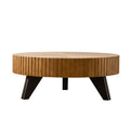 Round Wood Coffee Table