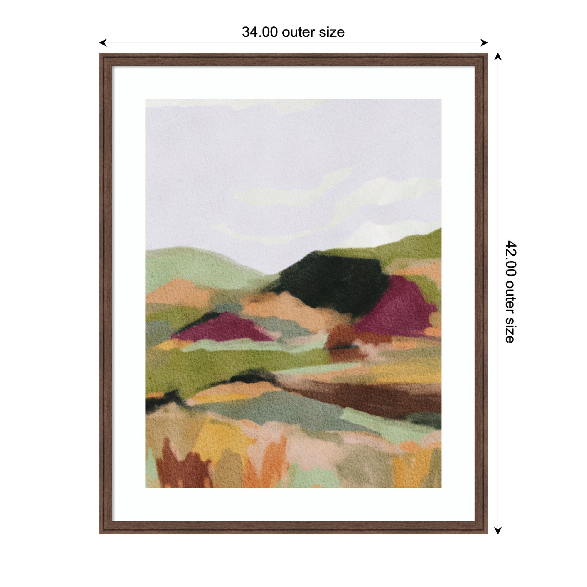 Framed Art Dreamy Landscape by Nikita Jariwala