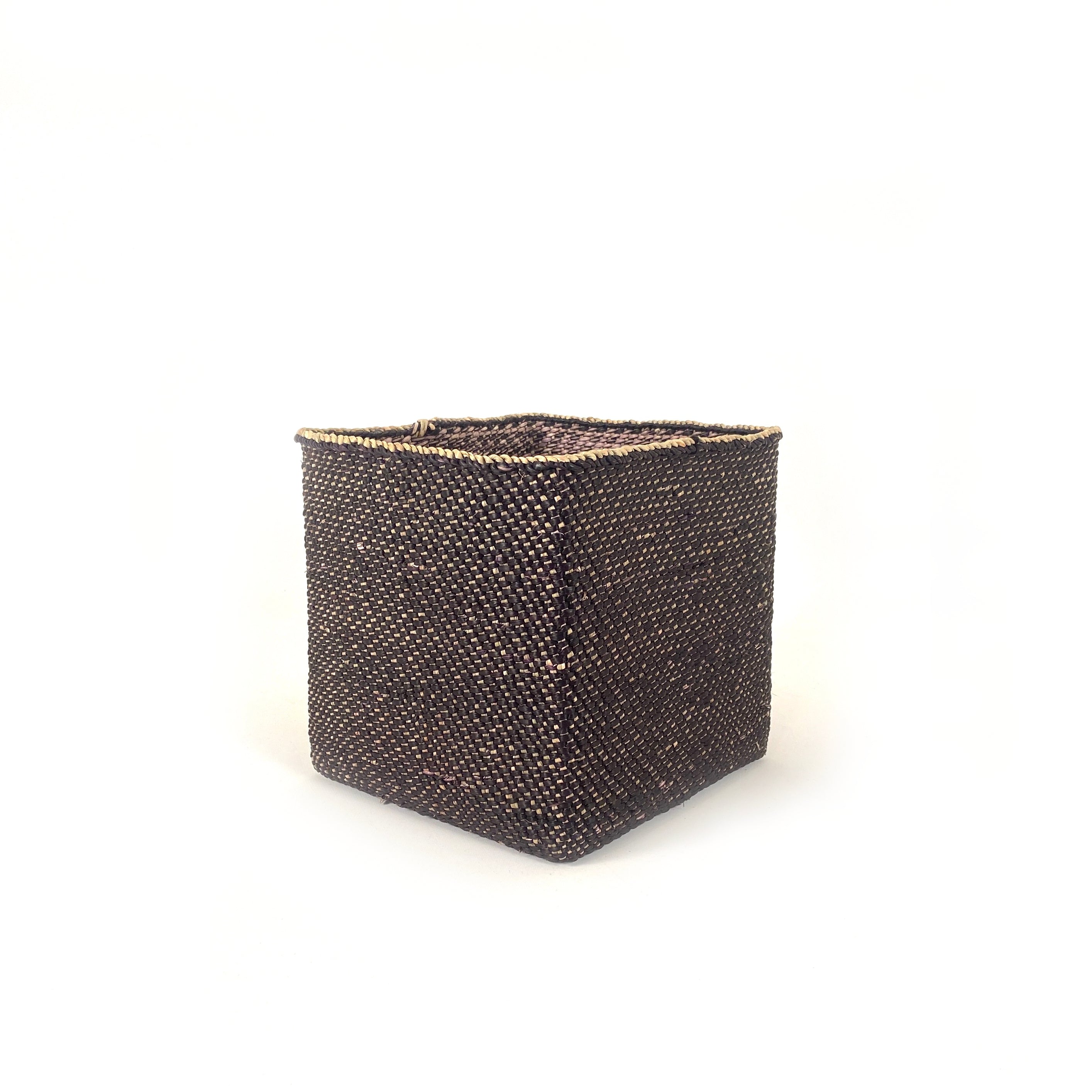 Square Light Black Iringa Basket