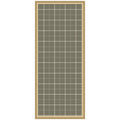 Framed Fabric Pinboard Sage Green Plaid Wall Organization