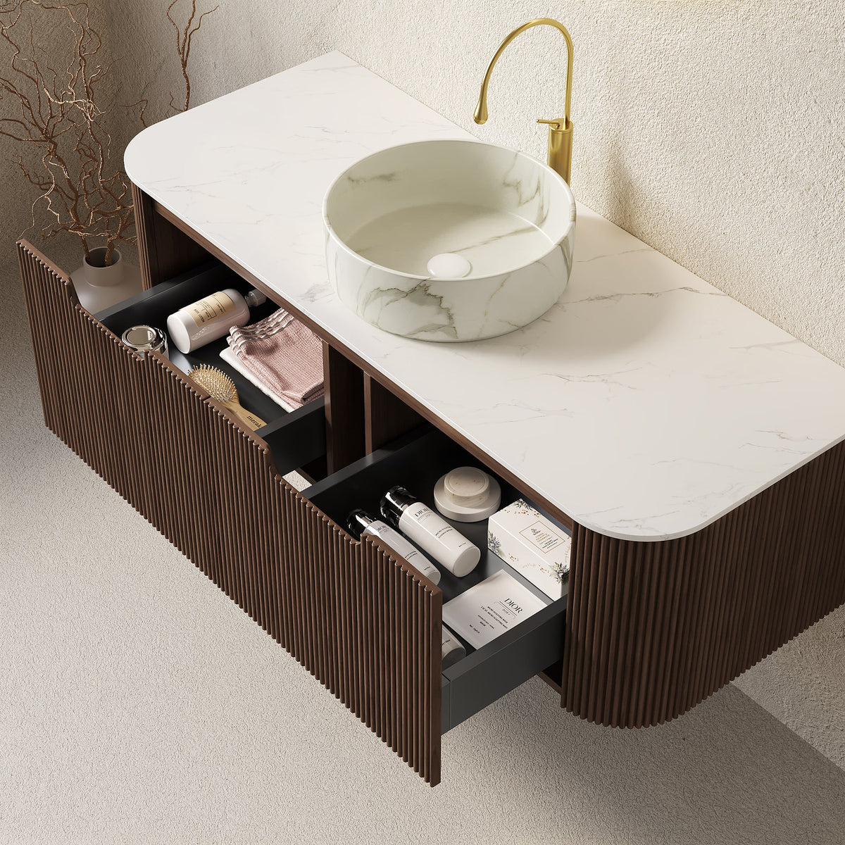 Dina 48-Inch Bathroom Vanity & Sink