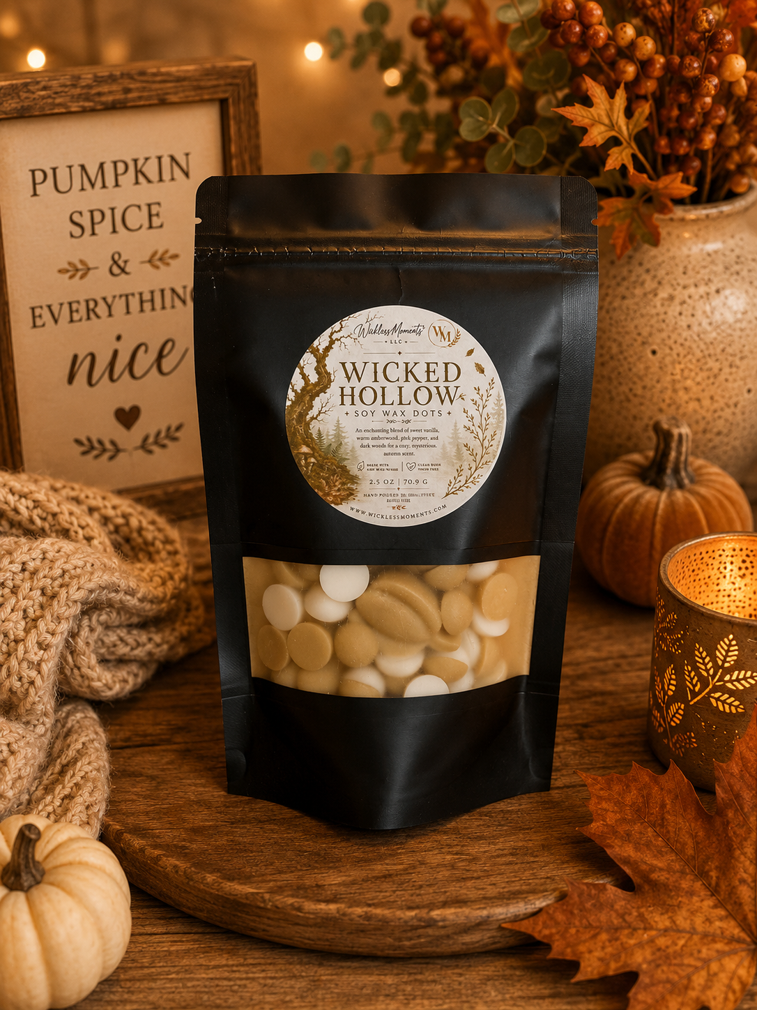Wicked Hollow Soy Wax Dots | 2.5 oz
