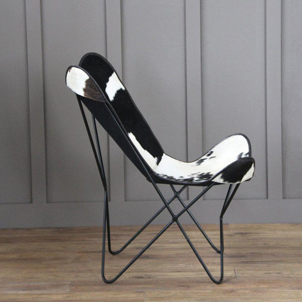 Holsteins Cowhide Butterfly Chair