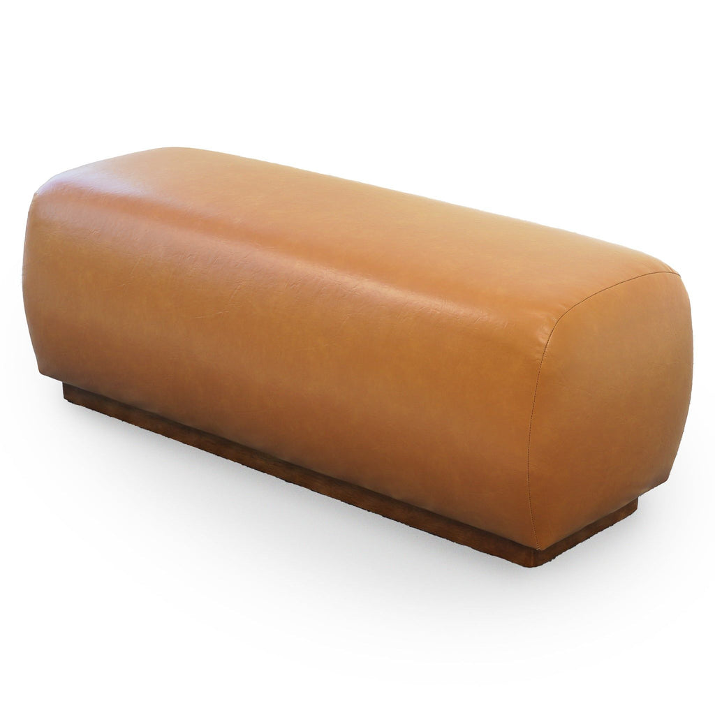 Japanese-Inspired Minimalist Upholstered Bench