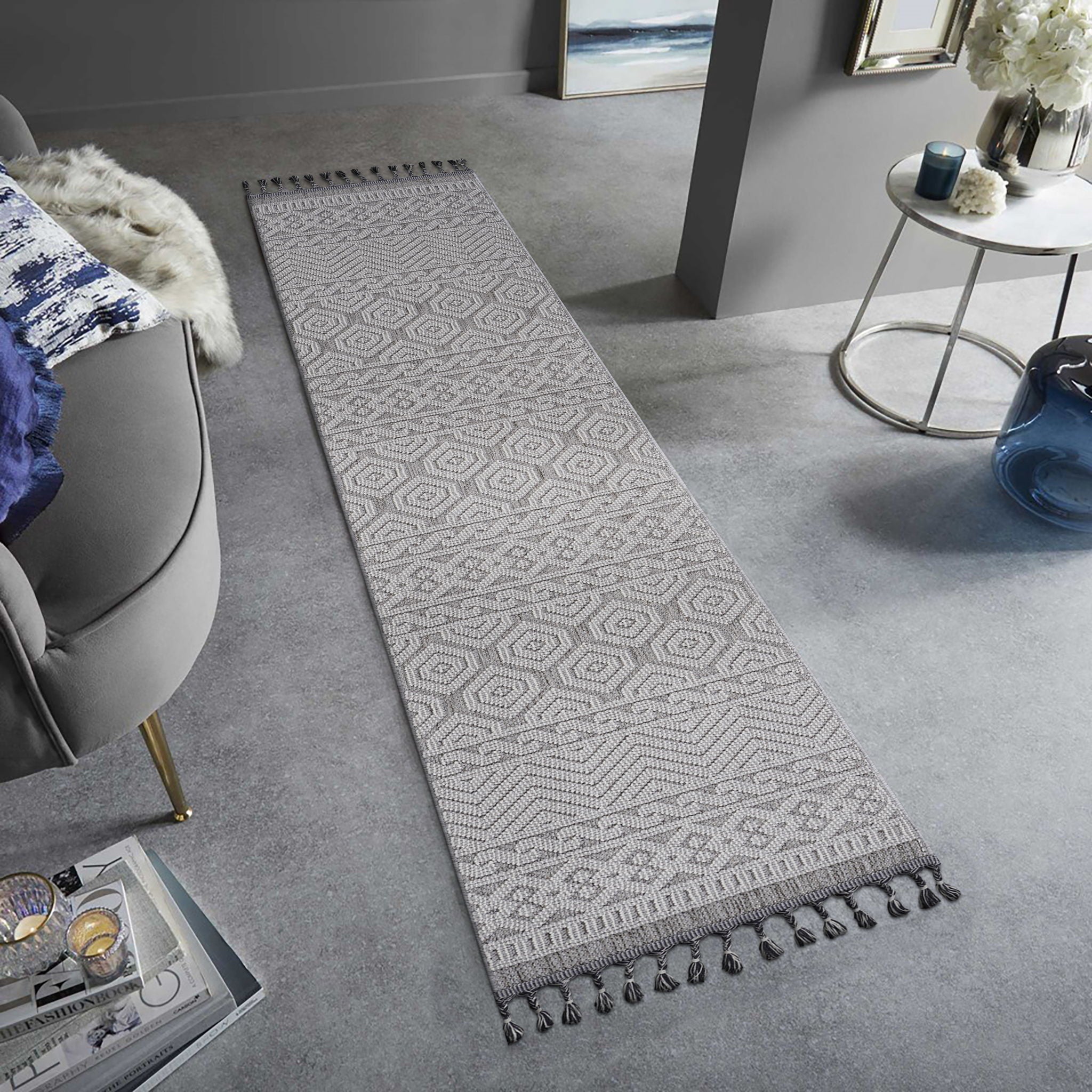 Guros Geometric Indoor/Outdoor Rug