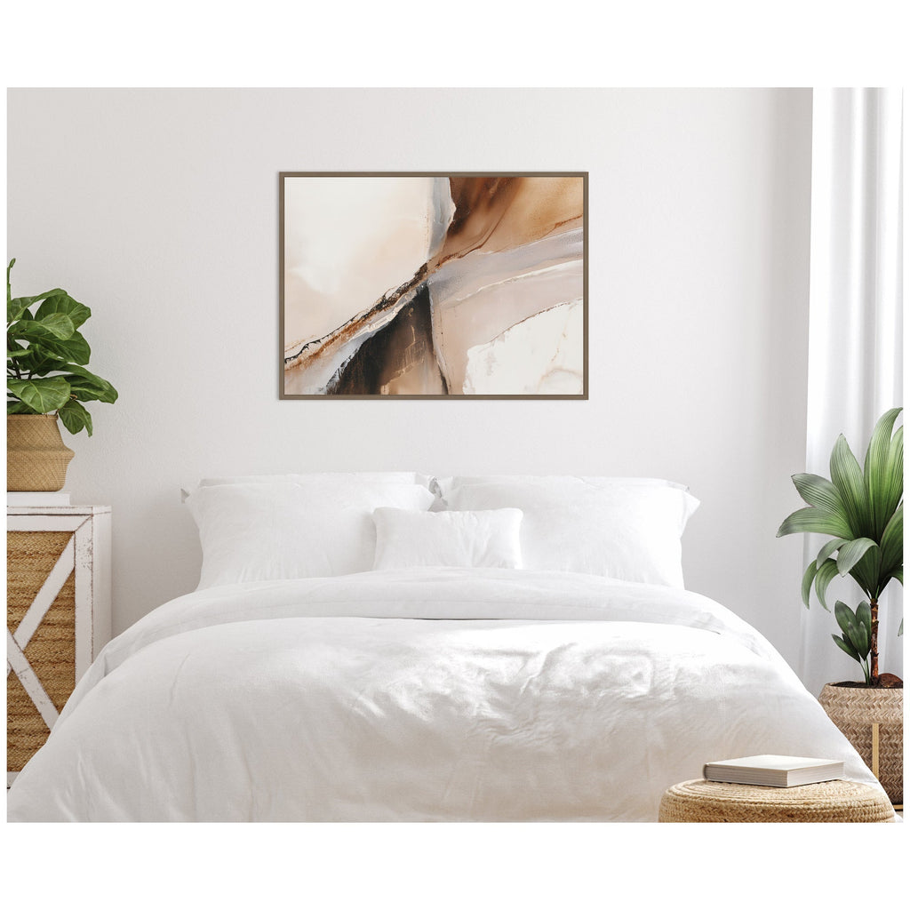 Element II by Amy Lighthall Framed Canvas Wall Art Print