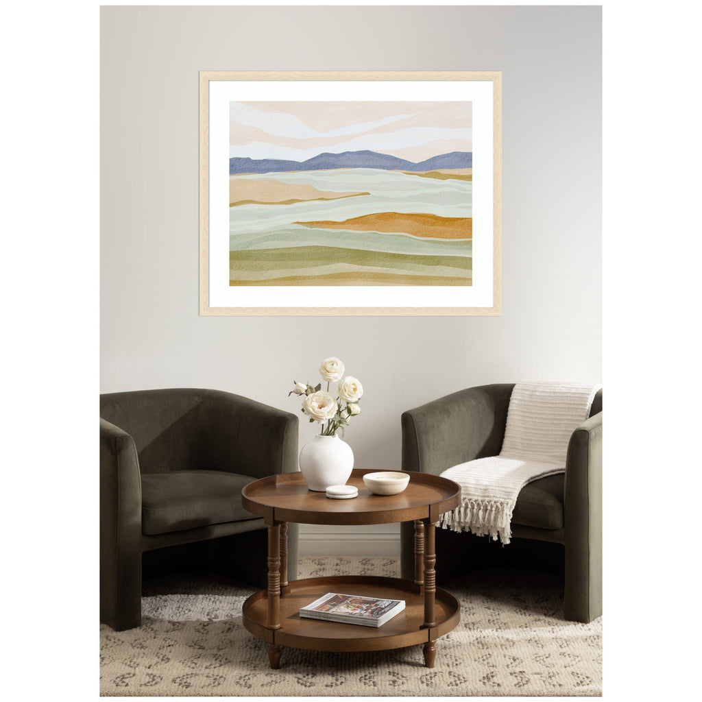 Framed Art Dreamy Hillscape by Nikita Jariwala