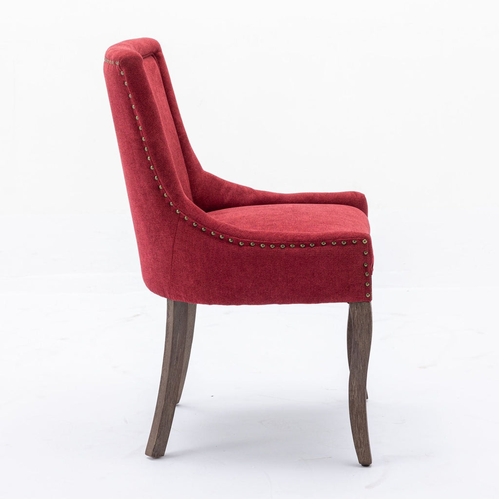 Ultra Upholstered Dining Chairs — Set of 2, Color Options