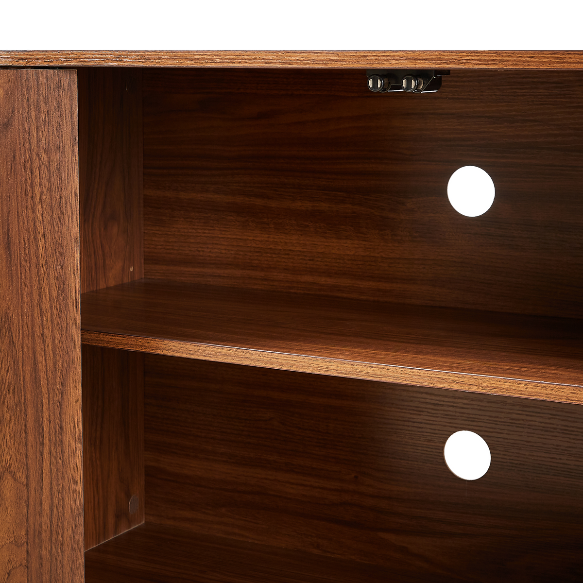 Sideboard Storage Cabinet TV Stand with Wave Pattern
