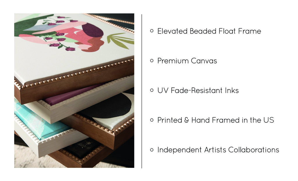 Sylvie Green Mountain Abstract I, II and III Framed Canvas Art Set by Amy Lighthall