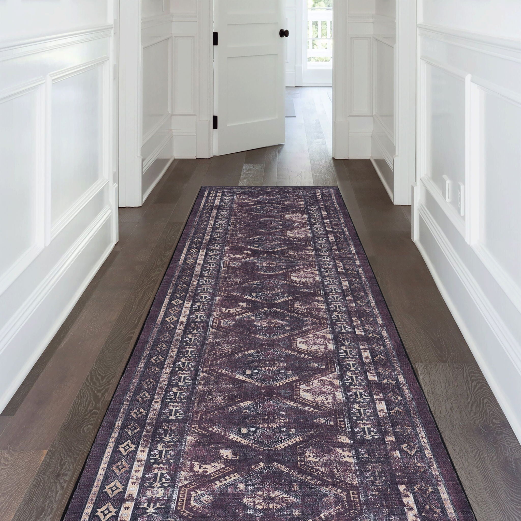 Maval Washable Runner Rug