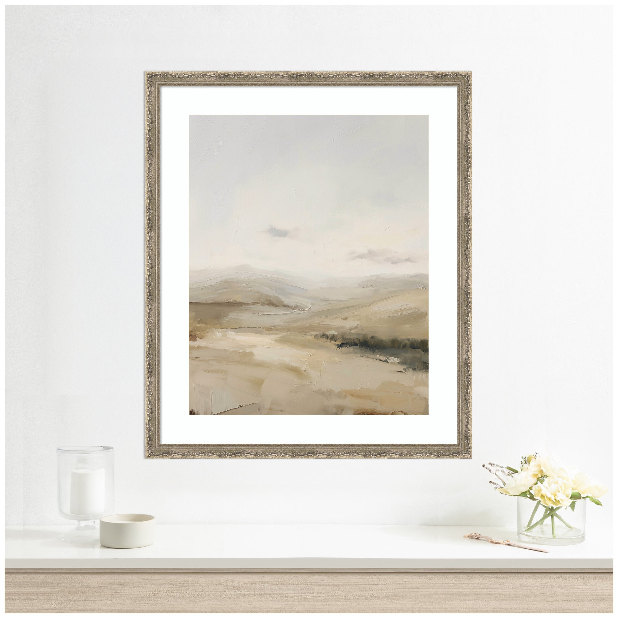 Fading Fields I by Amy Lighthall Framed Wall Art Print