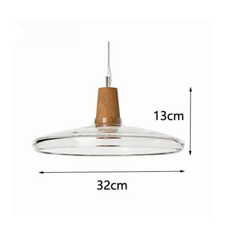 Ash & Glass Pendant Light