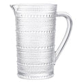 Bombay Hobnail Glass Pitcher for Juice and Lemonade | 32 oz
